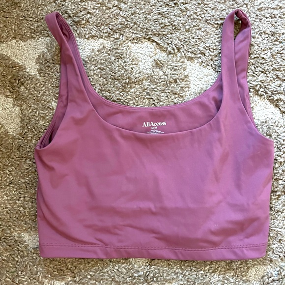 All access tempo crop tank - Picture 1 of 2